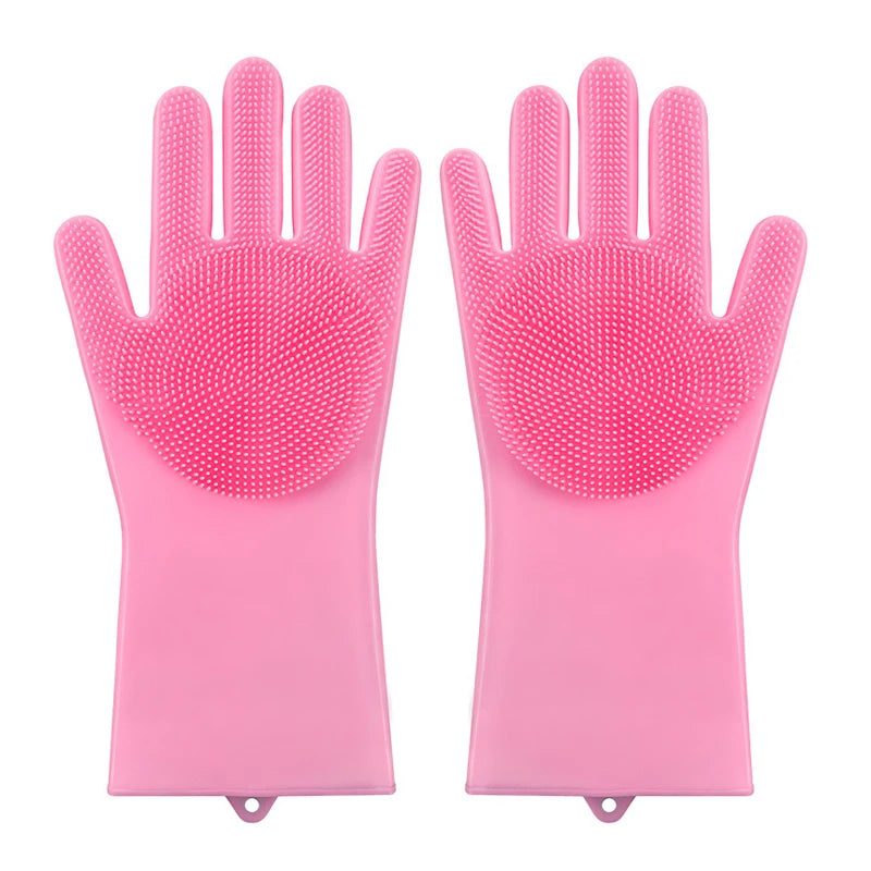 Pet Bathing Gloves - Scratch proof