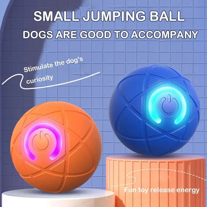 Interactive Rolling/Jumping Dog Toy - Imitates Hunting (Rechargeable)