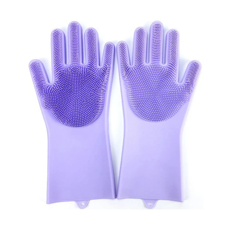 Pet Bathing Gloves - Scratch proof