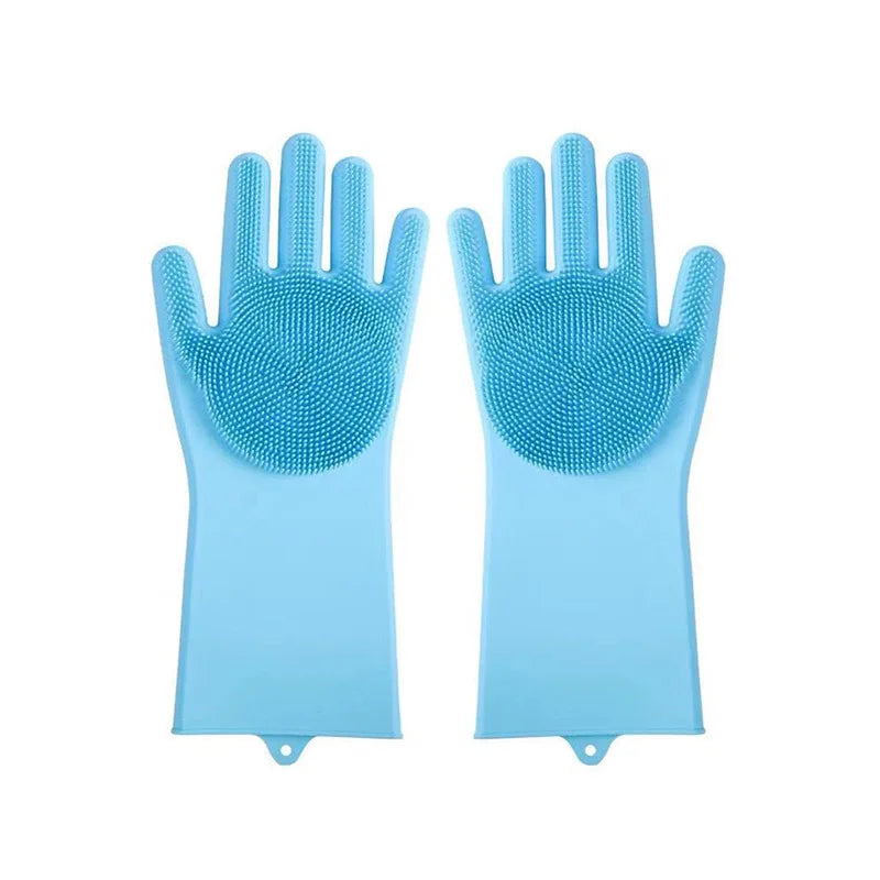 Pet Bathing Gloves - Scratch proof